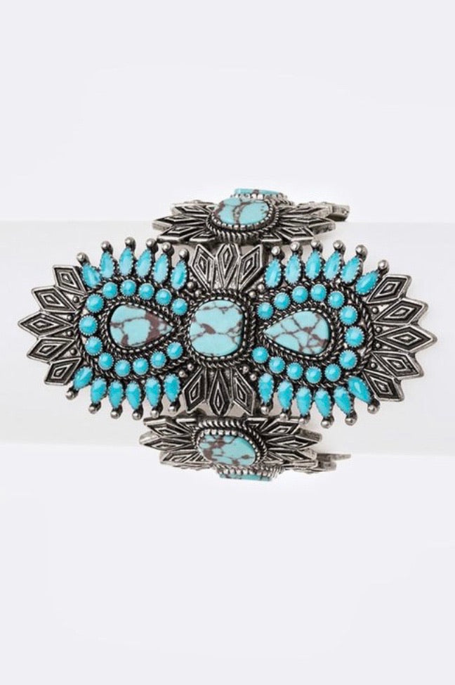 Iconic Boho Turquoise Bracelet