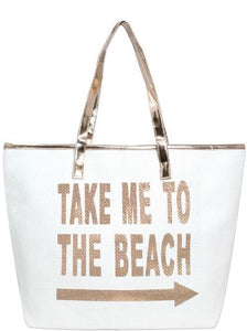 Take Me To The Beach Tote